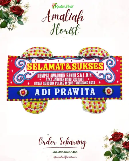 Papan Bunga Ucapan Selamat Cinanjung
